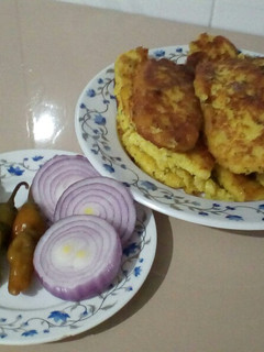 عکسی از دستور کتلت سیب زمینی نعنایی
