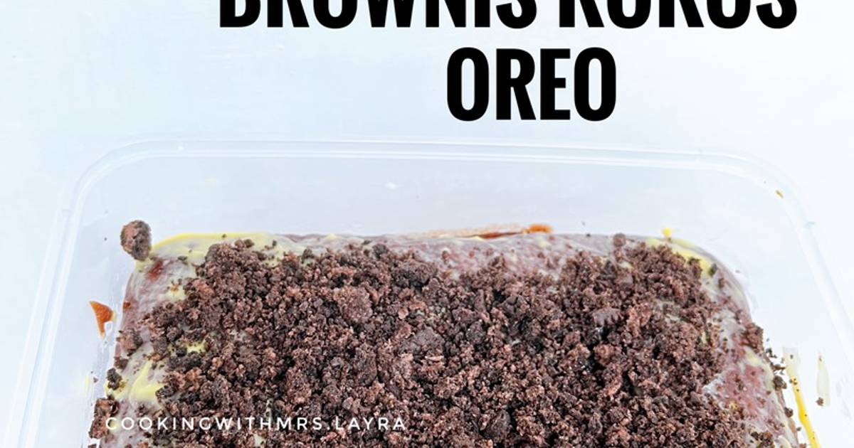334 resep brownies kukus oreo tanpa mixer enak dan mudah Cookpad