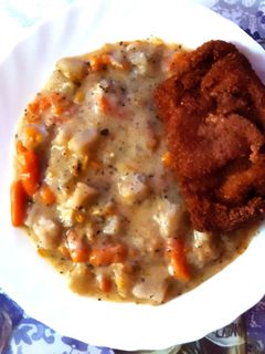 Karalábéfőzelék recept fotója