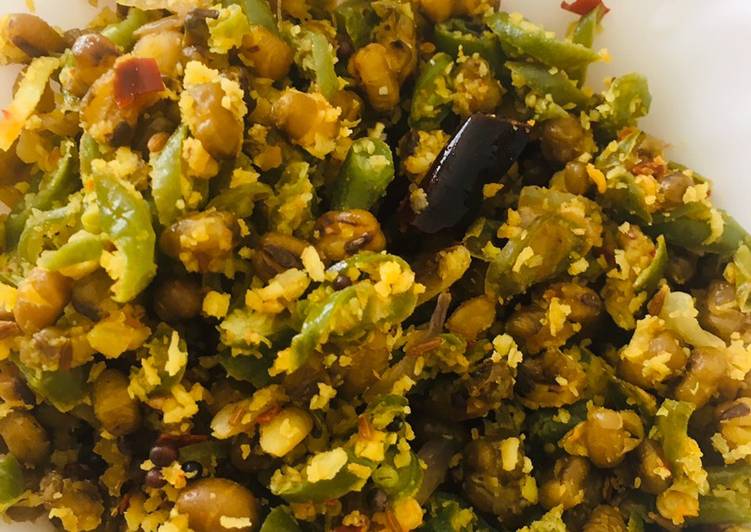 Easiest Way to Make Homemade Thoran dal &amp; beans