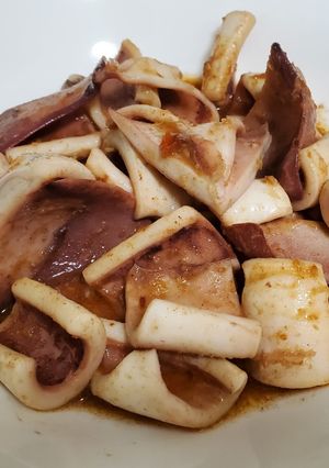 沙茶炒魷魚 的食譜成品照片