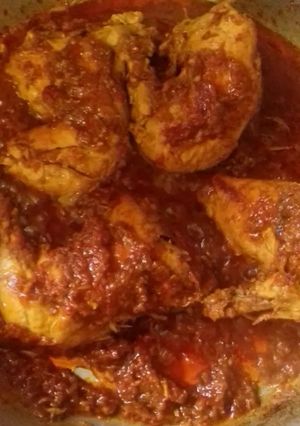عکسی از دستور پلو مرغ