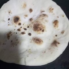 A picture of Homemade tanduri roti.