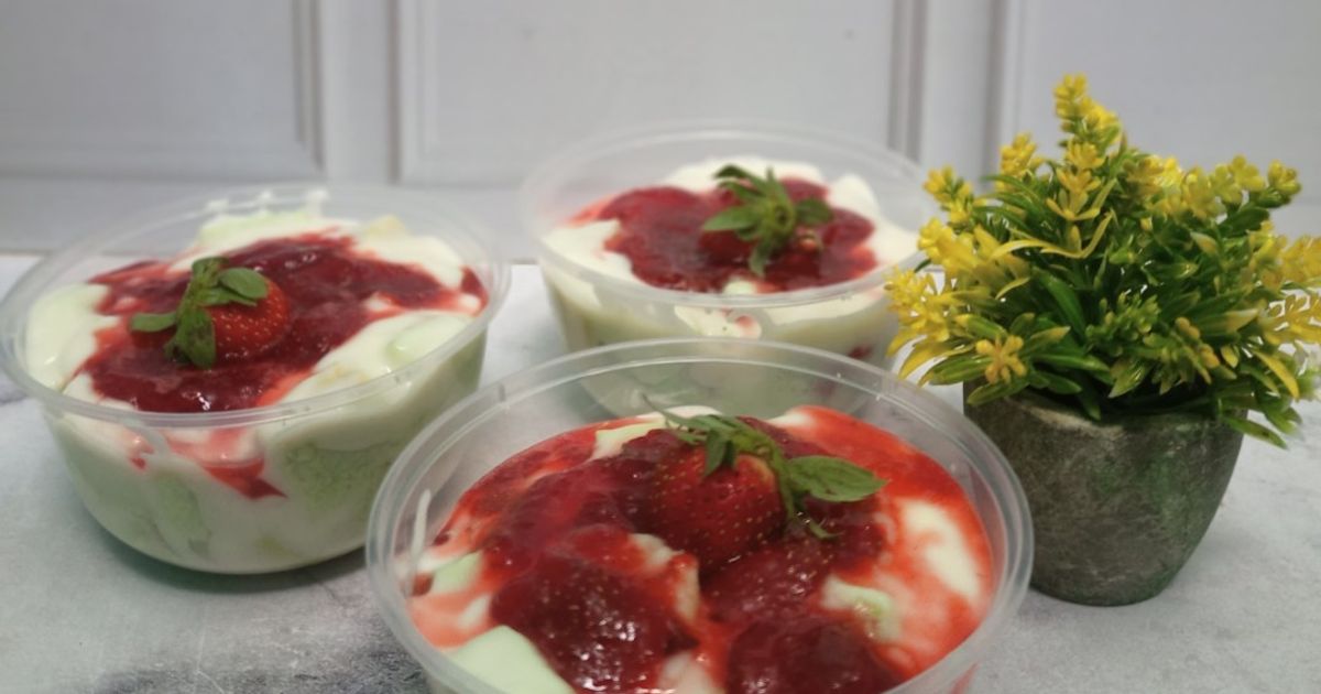Resep Setup Roti Strawberry oleh bundanyakembar - Cookpad