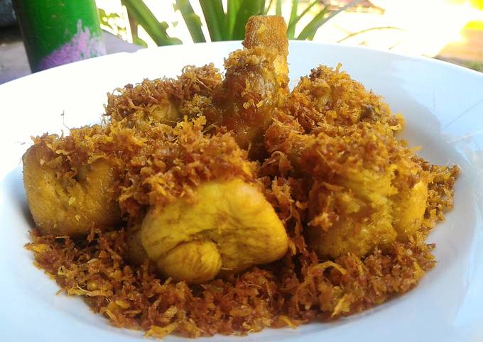 Standar Resep mudah bikin (26).Ayam serundeng kelapa gurih #selasabisa yang sempurna