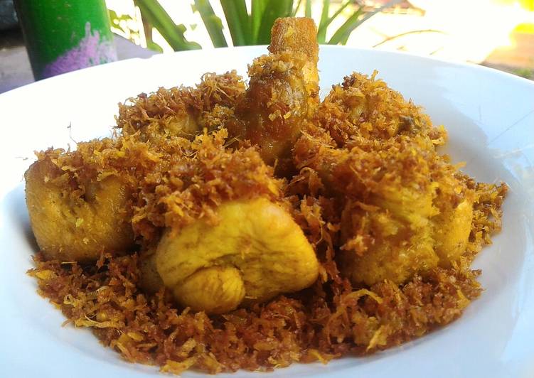 (26).Ayam serundeng kelapa gurih #selasabisa