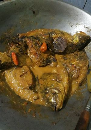 Foto resep Ikan mujair masak kuning