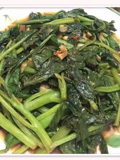 辣炒沙茶芥蘭菜 的食譜成品照片