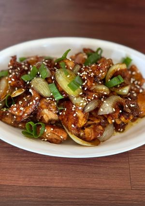 Foto resep Ayam Fillet Saus Mentega