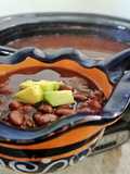 Frijoles en olla de cocción lenta