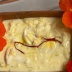 A picture of Kesari Kheer.