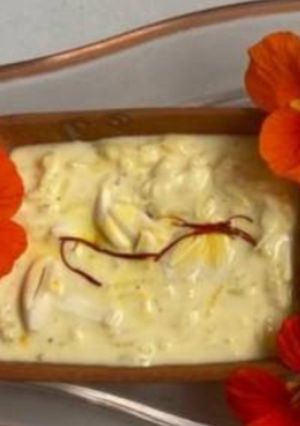 A picture of Kesari Kheer.