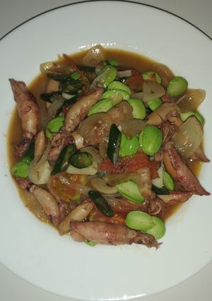 Foto resep Cumi asin pete