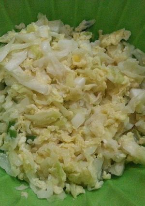Foto resep Tumis kol orek telur 💕