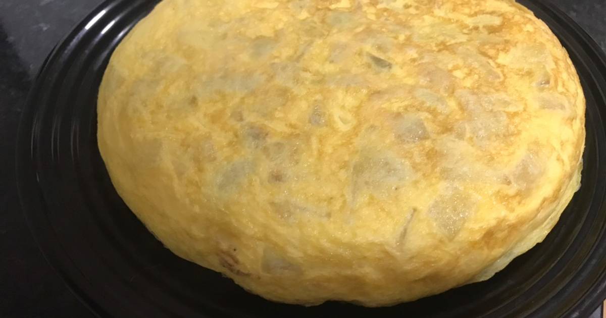 Mi tortilla de patata 🥔🥚 Receta de javi Cookpad