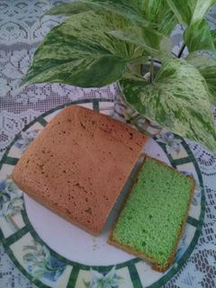 Foto resep Bolu Pandan untuk pemula