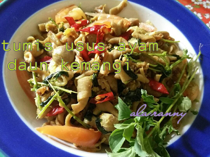 Resep Tumis usus ayam daun kemangi, Sempurna