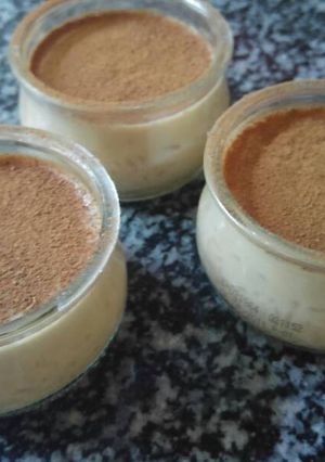 Una foto de Arroz con leche (de soja)