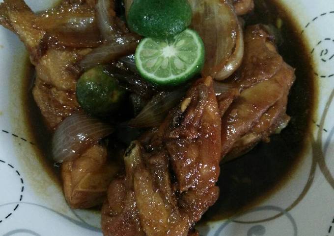 Ayam goreng mentega simple