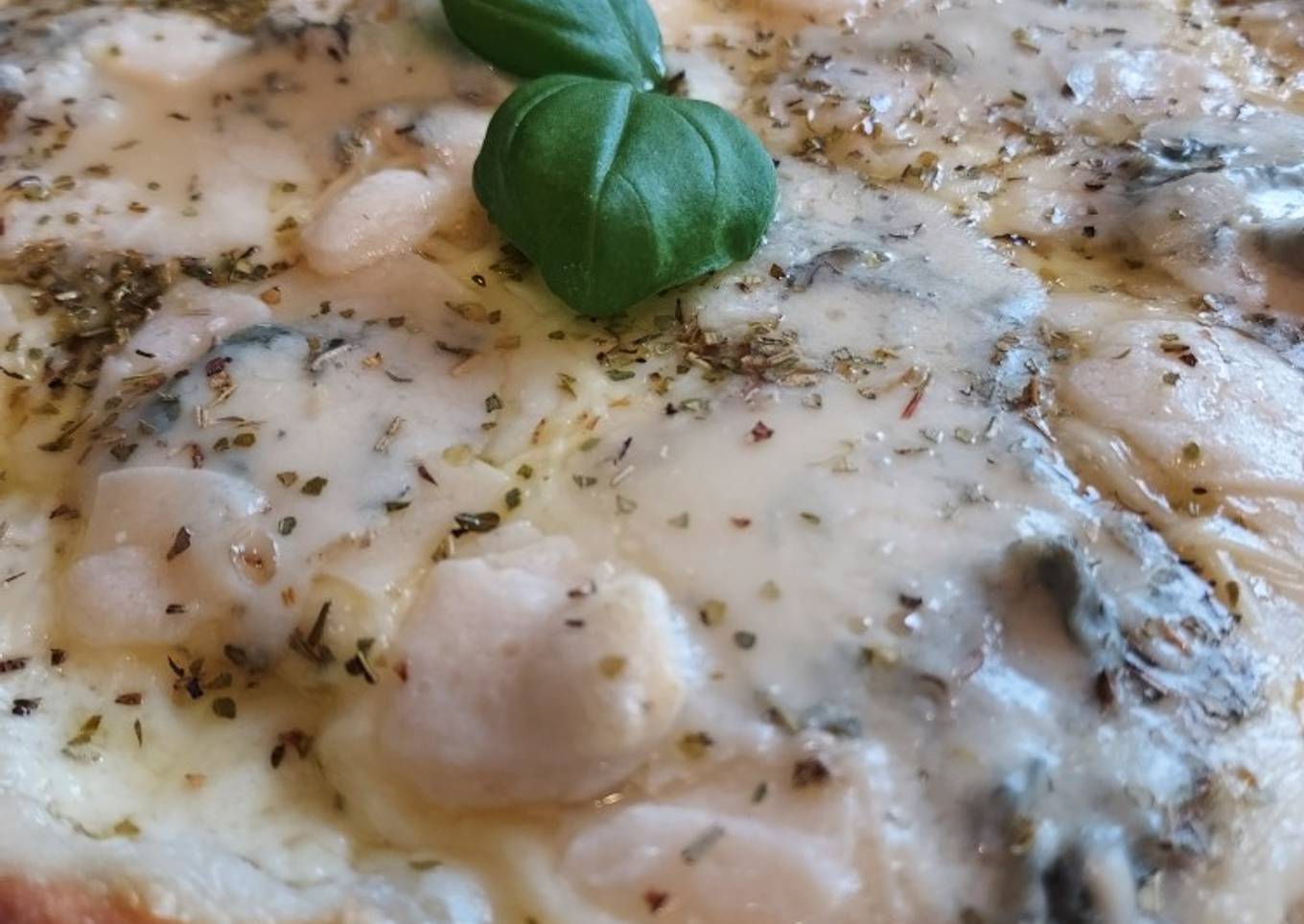 Pizza 4 fromages 🇮🇹 Pizza 4 formaggi
