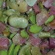 Habas con jamón