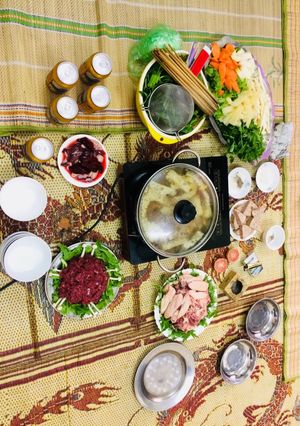 Hình của món Lẩu Gà.