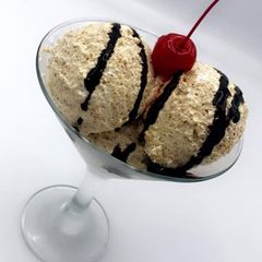 A picture of Brown bread ice cream.