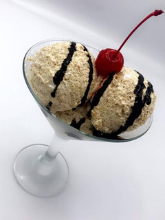 A picture of Brown bread ice cream.