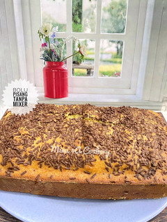 Foto resep Bolu Pisang Tanpa Mixer
