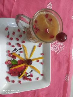 મિક્સ ફ્રુટ જ્યુસ (Mix Fruit Juice Recipe In Gujarati) રેસીપી મુખ્ય ફોટો