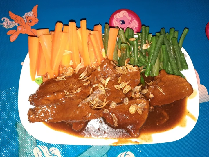 Langkah Gampang Menyiapkan Resep Bistik daging sapi Anti Ribet, Lezat