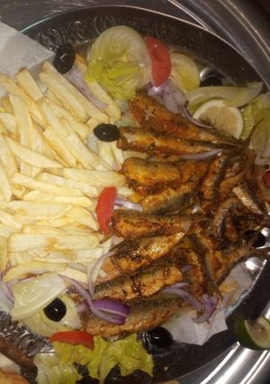 صورة لوصفة سمك وبطاطا عشاء خفيف