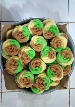 Foto resep Bolu mawar merekah