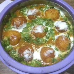 A picture of Malai kofta.