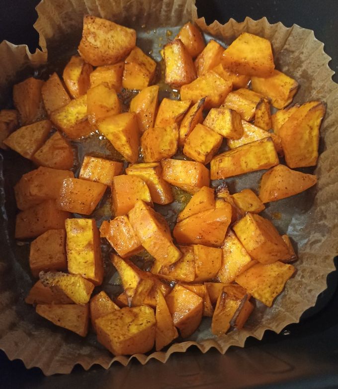 Φωτογραφία της συνταγής Γλυκοπατάτες στο air fryer