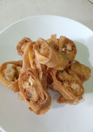 Foto resep 17. Rolade tahu telur ayam krispi