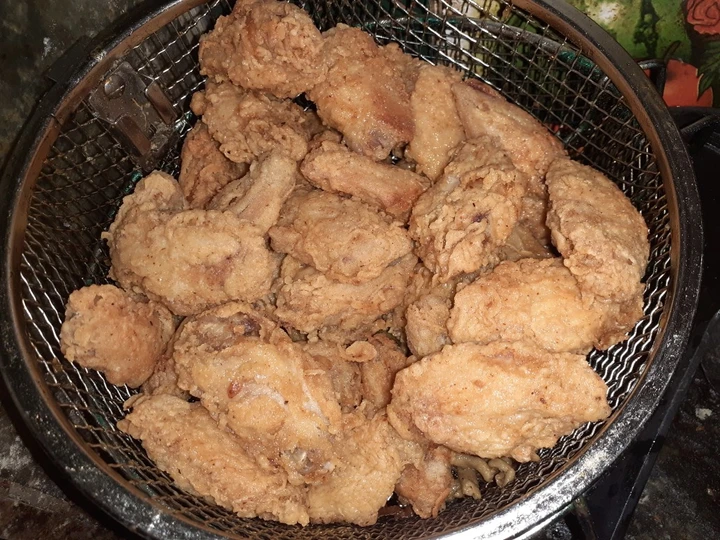 Langkah Mudah untuk Membikin Resep Crispy Fried Chicken Wings yang Bisa Manjain Lidah Anti Ribet, Uenak Banget