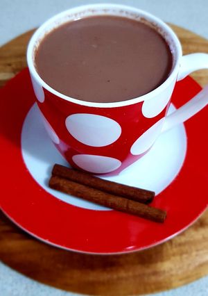 A picture of Cinamon Hot Chocolate.