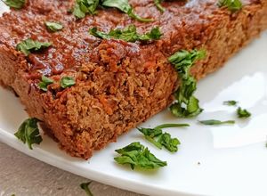 Una foto de Pastel de carne vegano