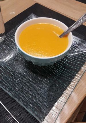 Une photo de Soupe butternut coco