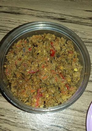 Foto resep Sambal Roa khas Manado