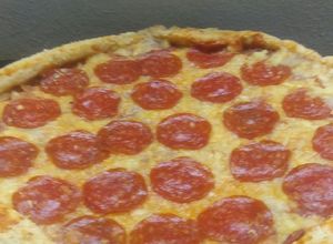 Una foto de Pizza de peperoni