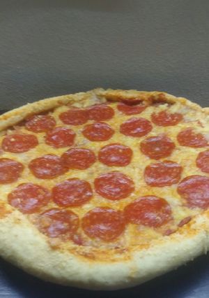 Una foto de Pizza de peperoni