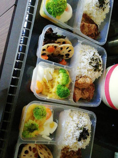 A picture of Healthy Pork Bento Set.