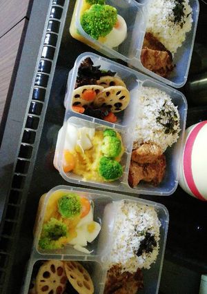 A picture of Healthy Pork Bento Set.