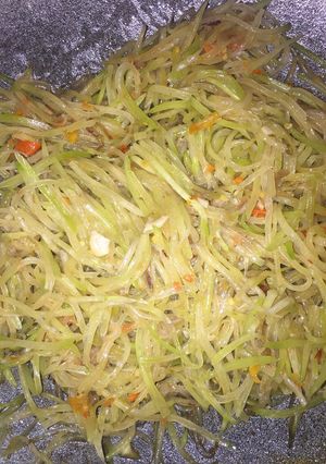 Foto resep Oseng pepaya muda