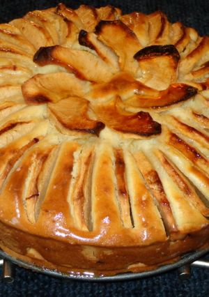 A picture of Apple and Raisin Cake.