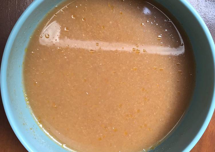 MPASI 8 Bulan
Sup Daging 
[Daging Sapi, Kaldu Sapi, Kentang, Kacang Merah, Tomat & Wortel ]