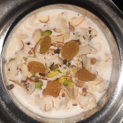 A picture of Kheer (foxnut+condensed Milk).