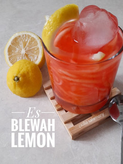 Foto resep Es Blewah Lemon